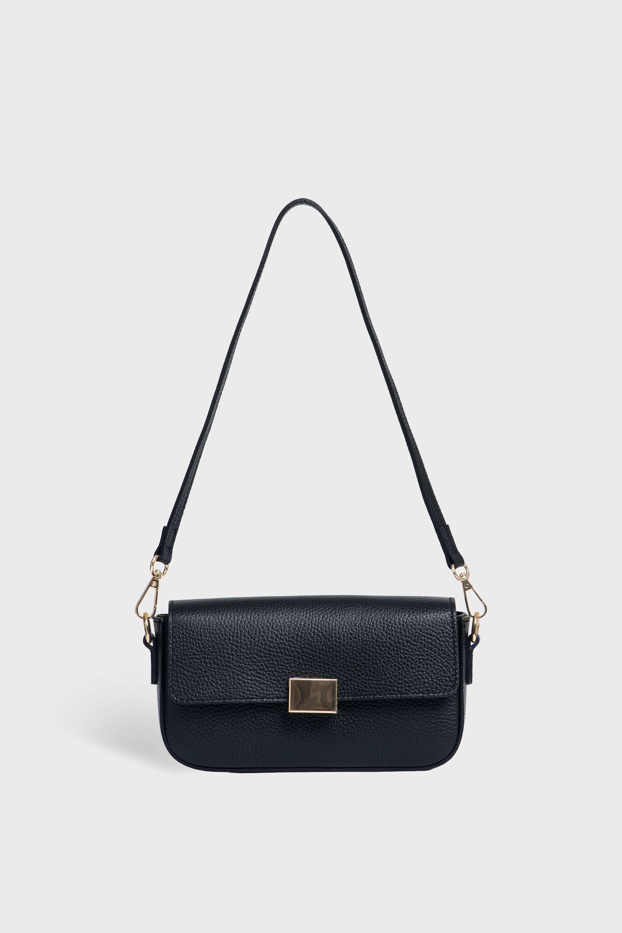 Bianca Black Shoulder Bag