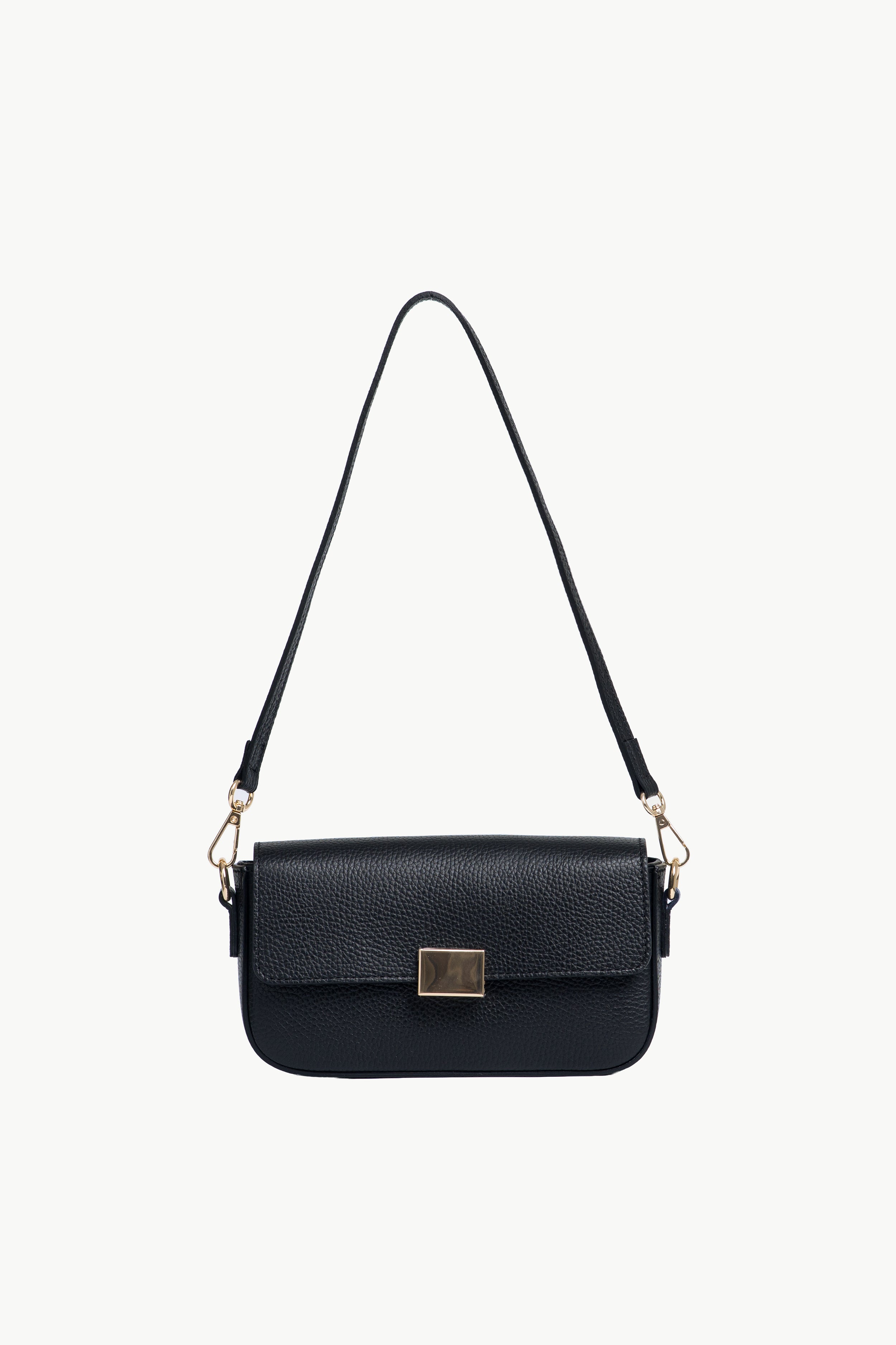 Bianca Black Shoulder Bag