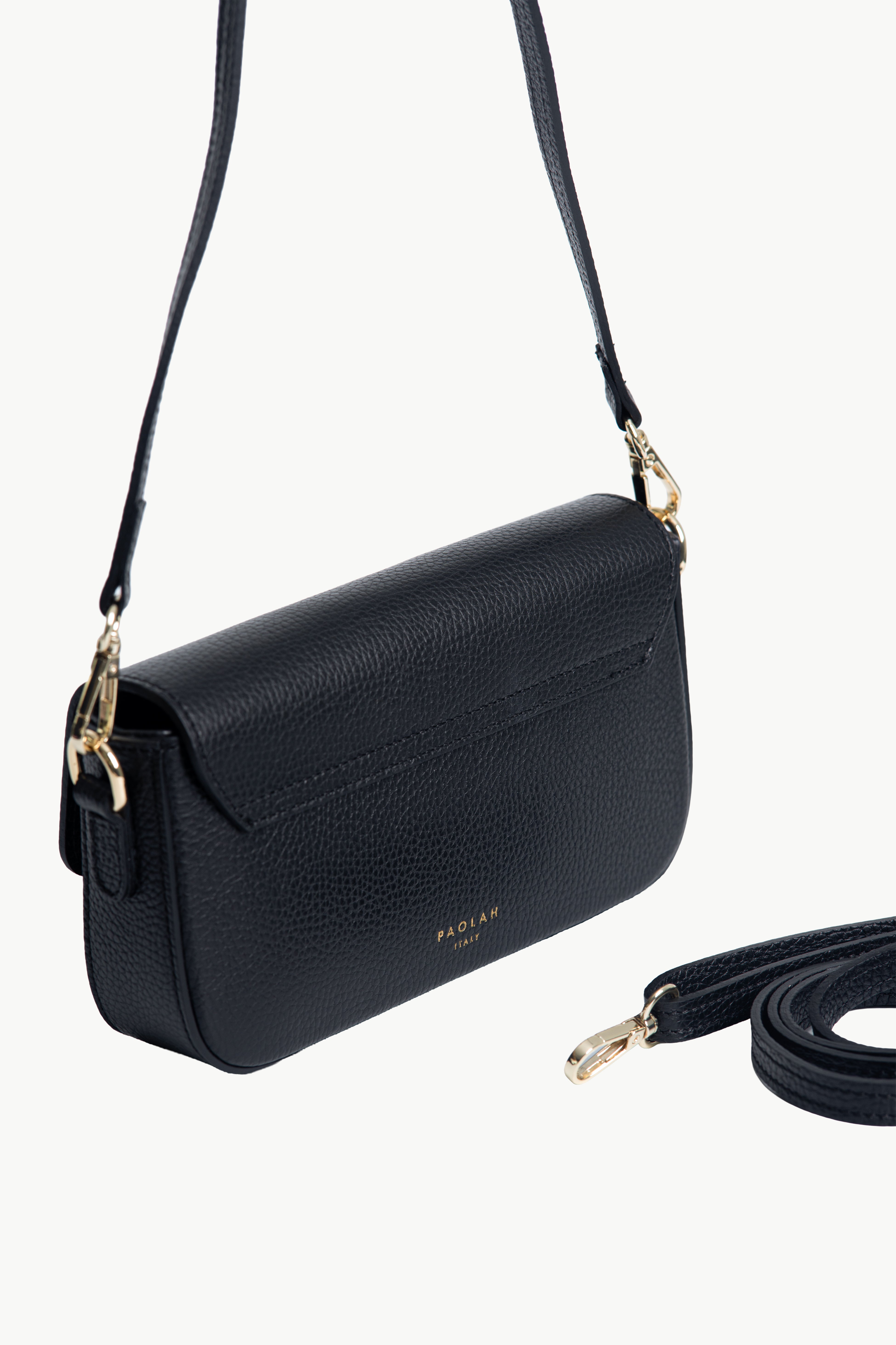 Bianca Black Shoulder Bag