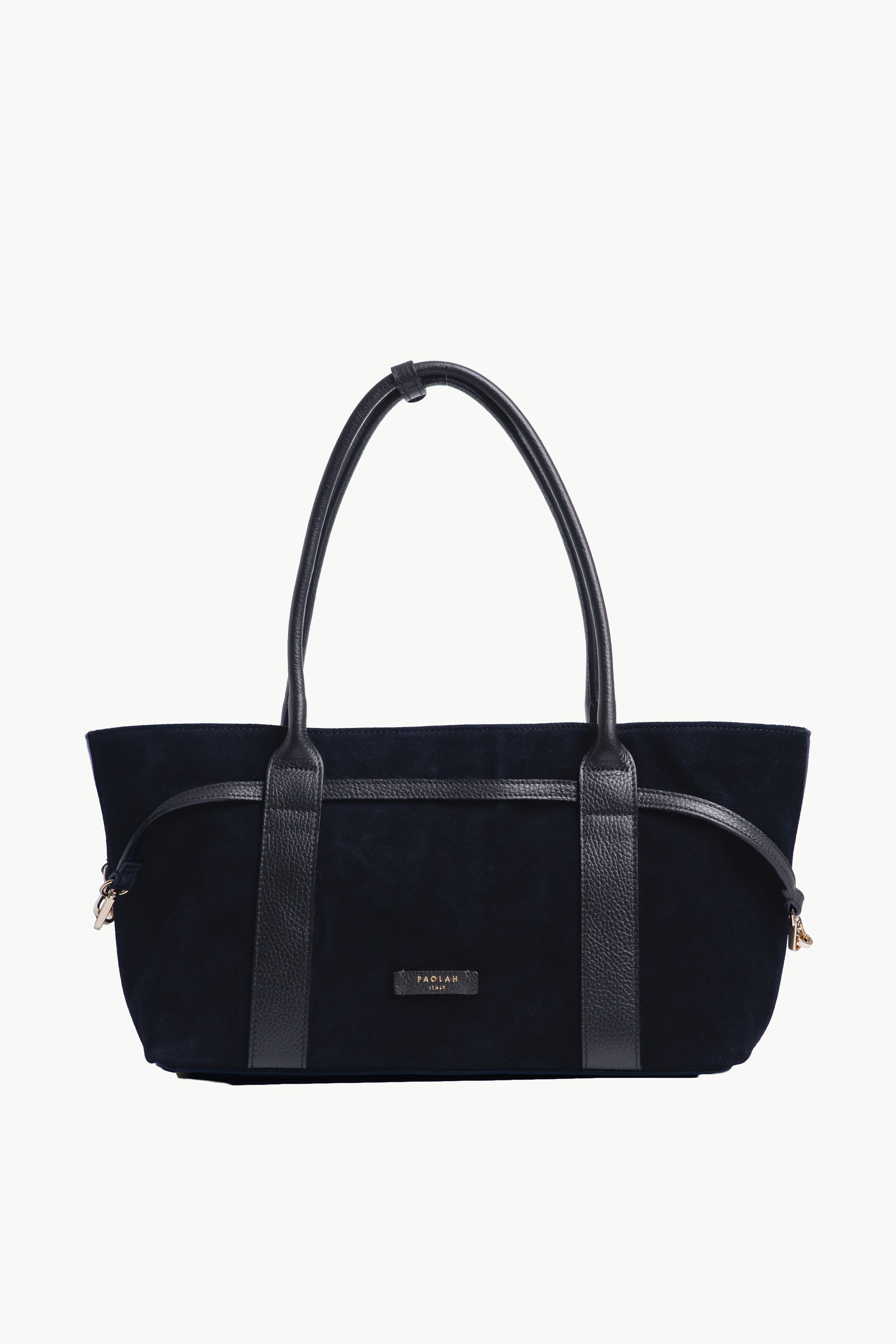 Camilla Black Suede Tote