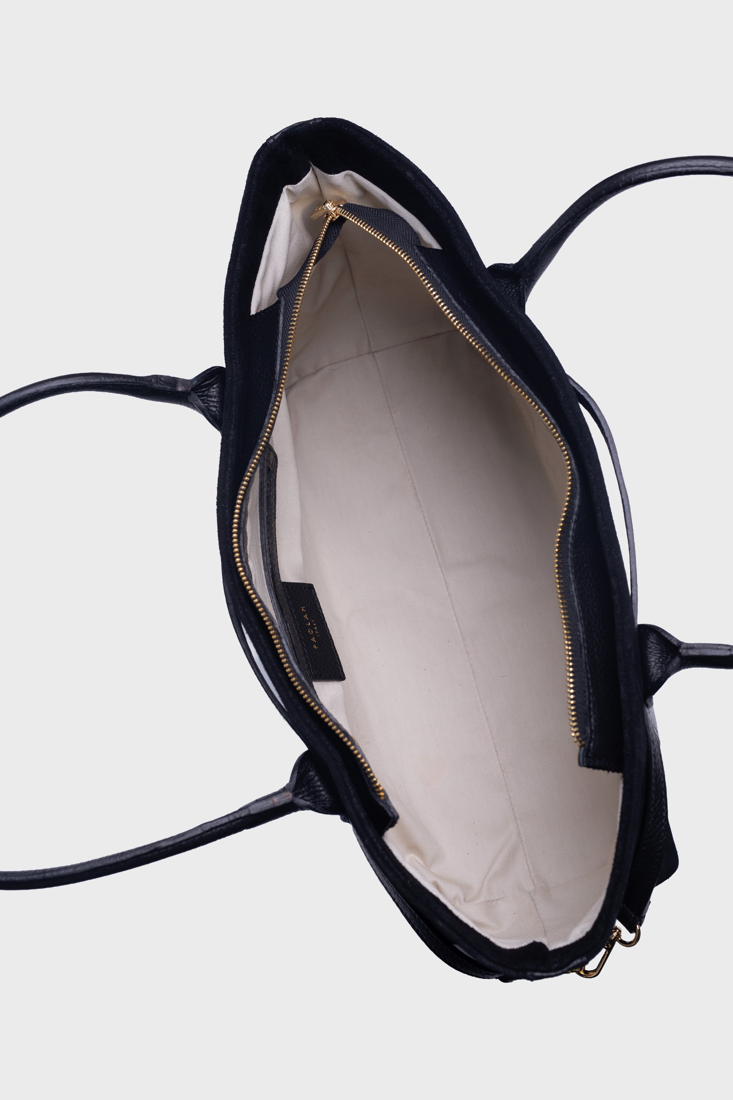 Camilla Black Suede Tote