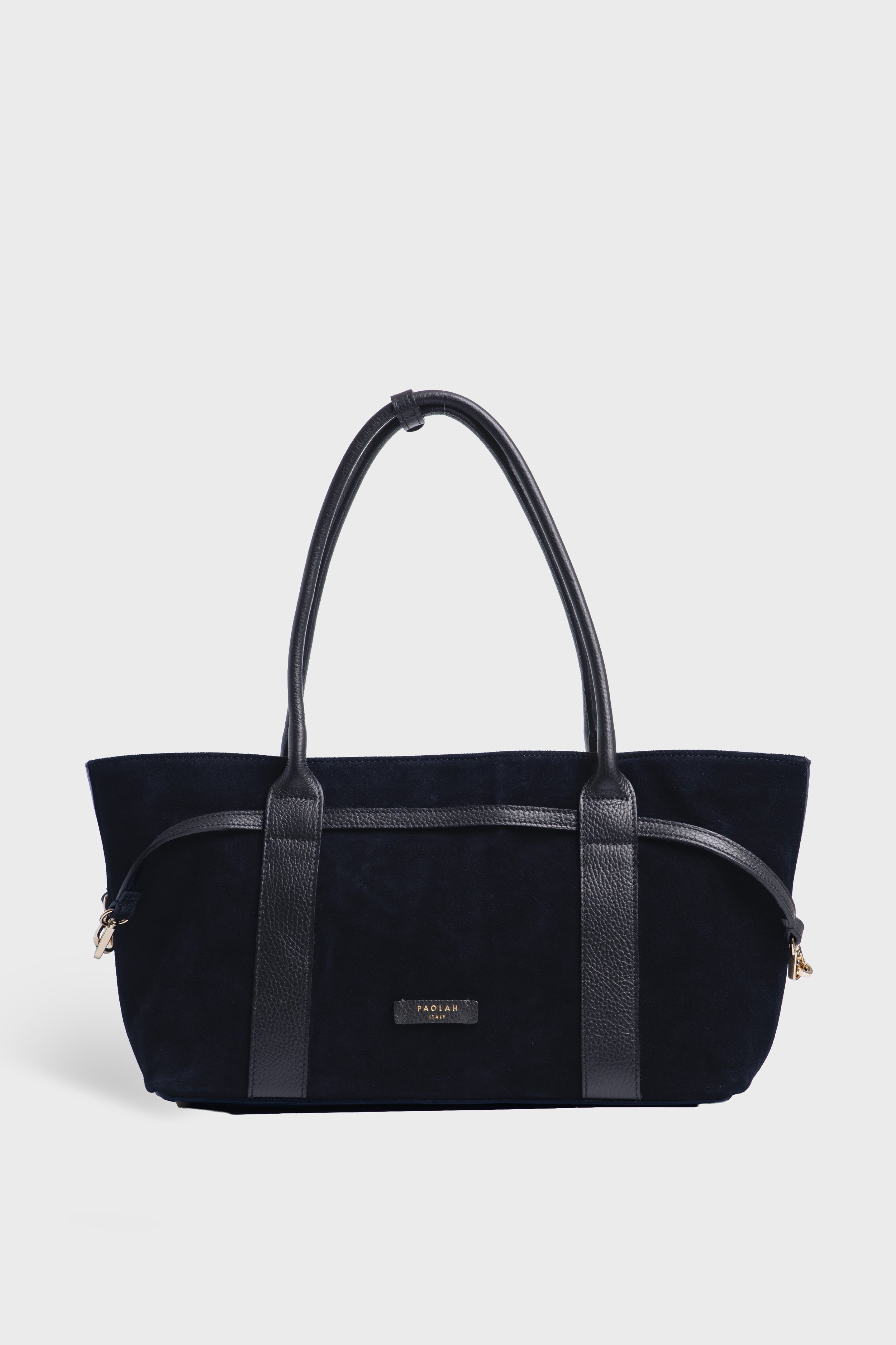 Camilla Black Suede Tote