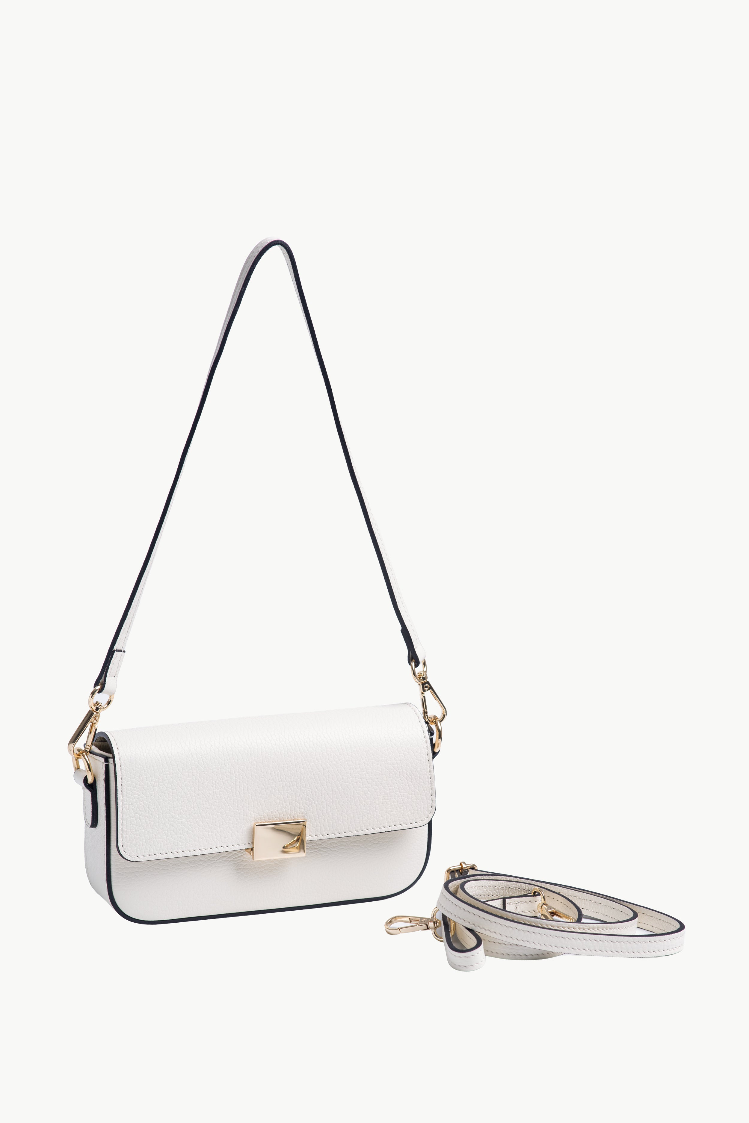 Bianca Chalk Shoulder Bag